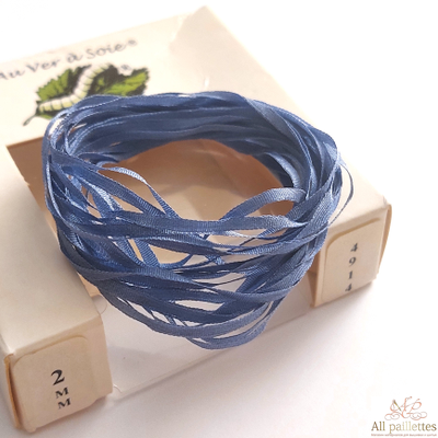 Шелковые ленты 2 мм 5 цветов, Франция