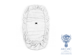 Чехол на кушетку, махровый, 90*215 см, Белый