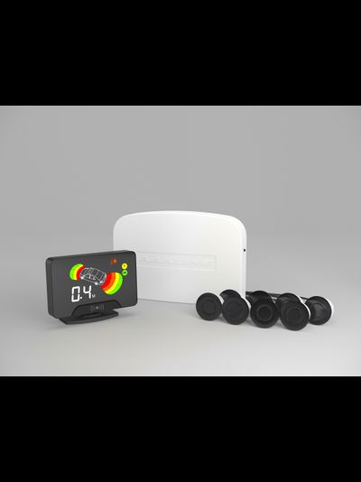 LCD-18  (Парктроник - 8 датчиков)