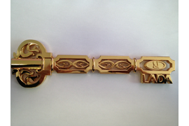 Ключ из латуни 28 см