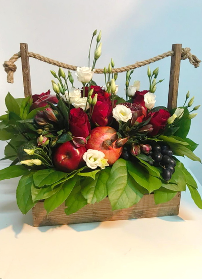 Ботва-бокс с фруктами