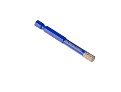 Коронка алмазная по керамограниту KEOS PRO 6мм 1/4"HEX с воском (DC06SKT)