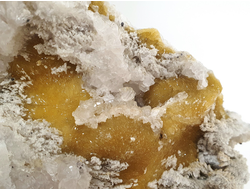 Барит золотистый, Кварц, включения других минералов, Белореченское месторождение, Адыгея, Северный Кавказ, Россия (200*145*140 мм, 2623 г) №35844