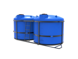 Кассета для воды 10000 литров стандартный (неполный) слив, диаметр сливной арматуры 76мм