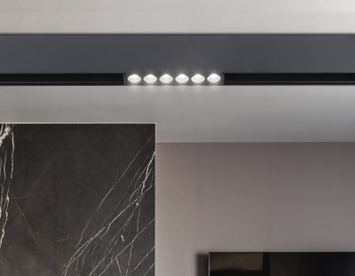 Светильник светодиодный трековый для шинопровода Magnetic GL 4019 BK черный IP20 6W 4200K 48V 24° 115*22*45