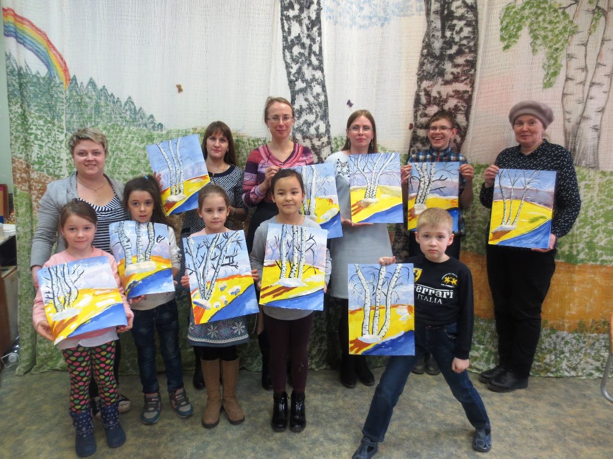 МК Весенний пейзаж