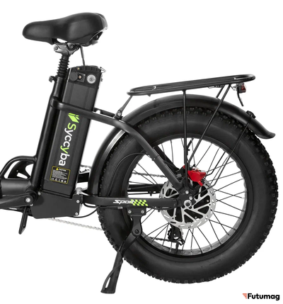 Электровелосипед SYCCYBA H2 (F11) 20AH черный