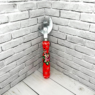 Открывалка для бутылок 160*20 мм ассорти деревянная с росписью