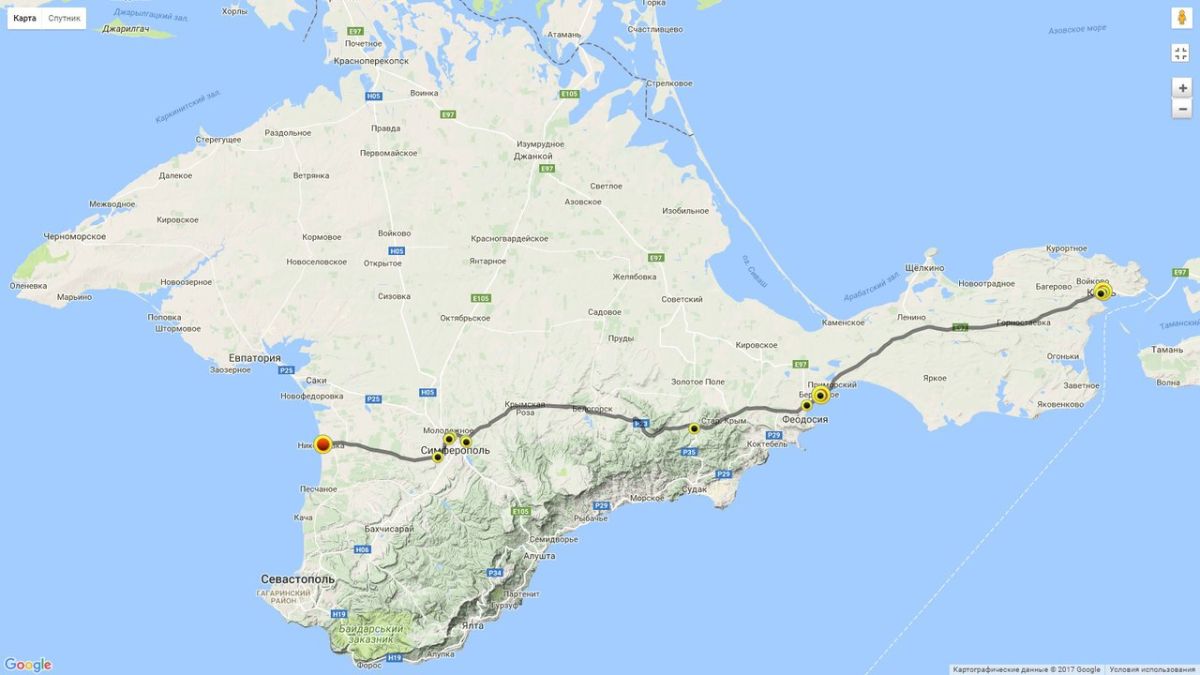 джанкой красноперекопск расстояние. керчь евпатория расстояние на машине через симферополь. красноперекопск на карте показать. джанкой красноперекопск расстояние. дорога феодосия щелкино.