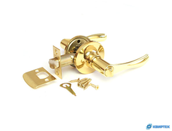 Ручка-защёлка дверная 8010-03-g золото купить в Челябинске | КВИРТЕК