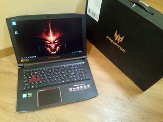 ACER PREDATOR HELIOS 300 G3-572-56FD ( 15.6 FHD IPS i5-7300HQ GTX1060(6Gb) 16Gb 1Tb + 128SSD )