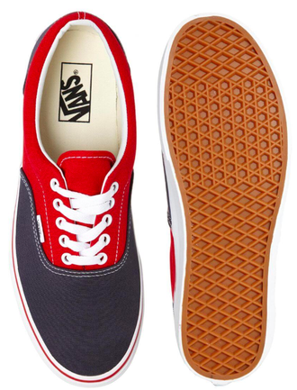 Кеды Vans Era Синие с красным (36-40) Арт. 012М