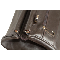 Кожаный саквояж Otranto brown (арт. 4006-04)