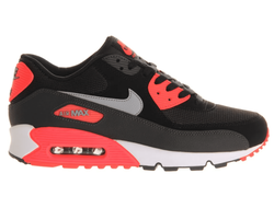 Nike Air Max 90 Black (Черные с красным) фото