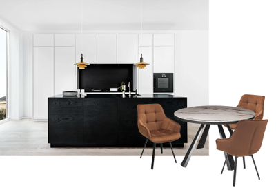 GIRARDO черный/ керамика GOLD D 120(+40)