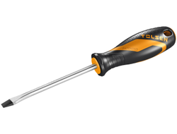 Отвертка шлицевая "GRIPro", Slotted 6,5 мм, 100 мм TOLSEN TT20144