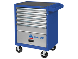 Тележка инструментальная, 5 выдвижных ящиков и отсек, "ОПТИМА", синяя МАСТАК 522-05581MB