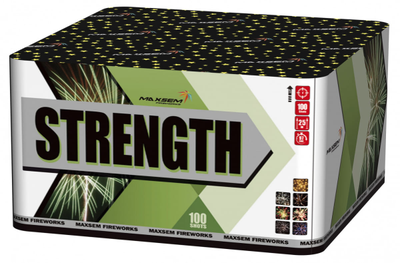 Батарея салютов STRENGTH (1" / 100 залпов)
