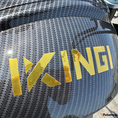 Трехколесный электроскутер Ikingi Chopper Trike