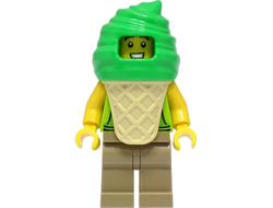 Ice Cream Vendor - Male, Lime Hoodie, Bright Green Ice Cream Suit, n/a (cty1389)