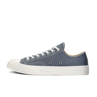 КЕДЫ CONVERSE PLAY COMME DES GARCONS серые низкие