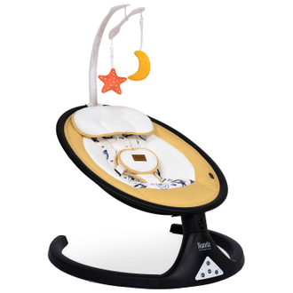 Шезлонг Nuovita Mistero MS1 Giallo, Nero/Желтый, Черный