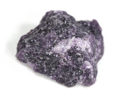 Лепидолит фиолетовый, необработанный образец, Бразилия (39*35*20 мм, 26 г) №38263