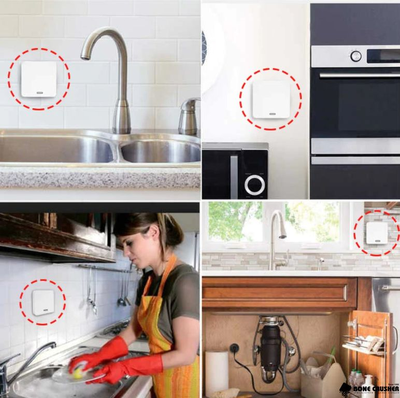 Беспроводной выключатель для измельчителя пищевых отходов (белая клавиша)