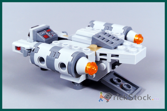 # 75321 Мини–«Лезвие Бритвы» с Фигуркой / The “Razor Crest” (Microfighter)