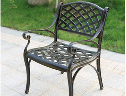 Садовое Кресло из литого алюминия