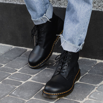 Doc martens smooth black 1460 top