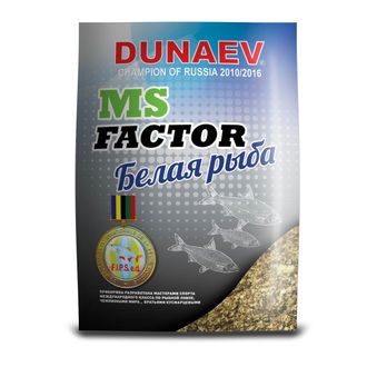 Прикормка Dunaev-MS Factor 1кг Белая рыба