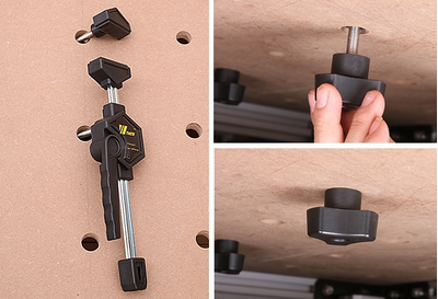 Зажимы для многофункционального верстака (комплект из 2ух)