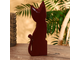 Модель № W202: статуэтка &quot;Кошка&quot; из дерева албезии