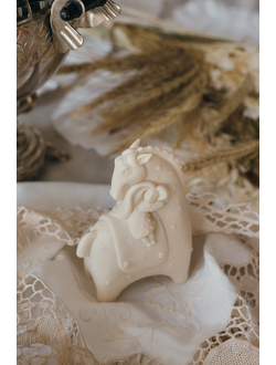 Силиконовая форма Лошадка и девочка