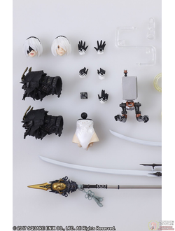 Фигурка Йорха-2B (YoRHa No. 2 Type B, Pod 042 Version 2.0 Bring Arts)