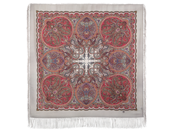 Павловопосадский платок Ночная серенада 1637-1