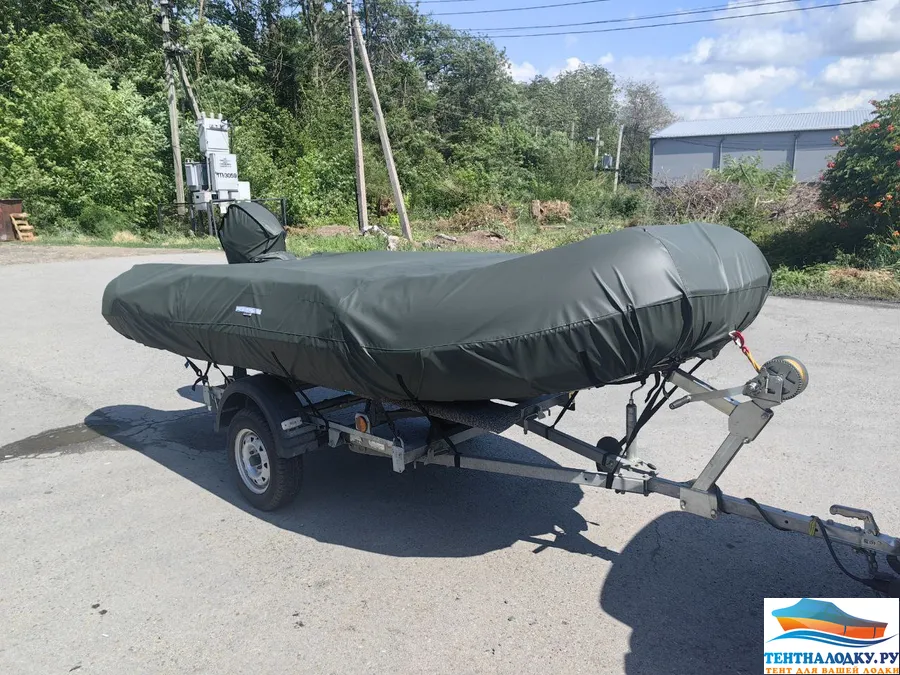 Тент на лодку пвх Хонда 395 