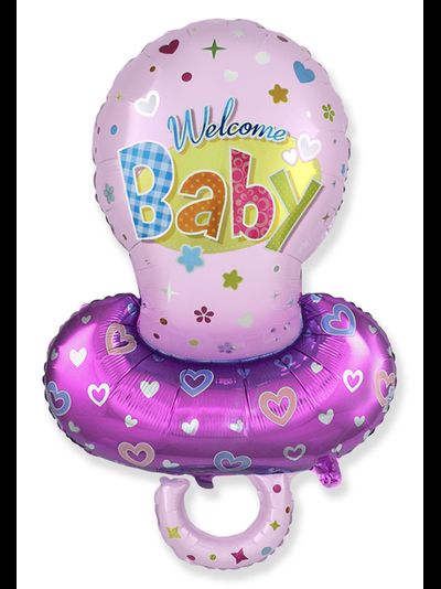 Соска пустышка для девочки