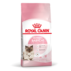Royal Canin (Роял Канин) Mother & Babycat Сухой корм для беременных и кормящих кошек и  для котят от 1 до 4 мес,  400 г