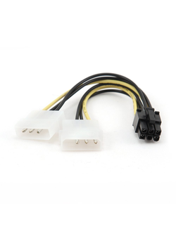 230280 Разветвитель питания  2Molex-PCI-E 6 PIN