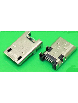Разъем microUSB Asus Memo Pad 10 ME102A, ME176C, ME180, ME180A, ME372T, ME301, ME301T, ME302, ME372CL, ME373CG, K001, K005, K00a, K00E, K00Y, k00F, K013 (MC-280, MC-222) ОРИГИНАЛ
