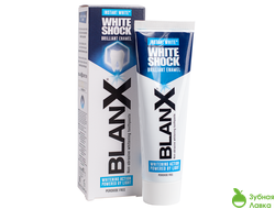 ЗУБНАЯ ПАСТА BLANX WHITE SHOCK ОТБЕЛИВАЮЩАЯ