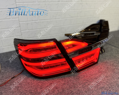 Стопы Toyota Camry 55 стиль Mercedes черные тонированные