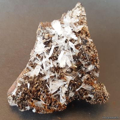 Гемиморфит на лимоните. Мексика. 69*51*27мм