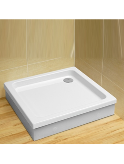 Квадратные душевые поддоны