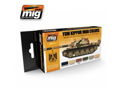 Ammo MIG: Набор акриловых красок: Камуфляж Египта и Сирии с 1967 г. по настоящее время