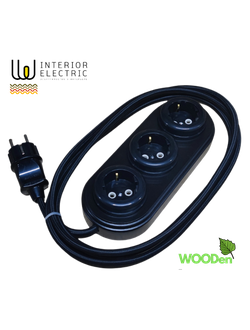 удлинитель  черный