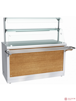 Прилавок-витрина тепловой Abat ПВТ-70Х-07