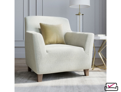 Чехол на кресло Жаккард Волна Шампань.Россия